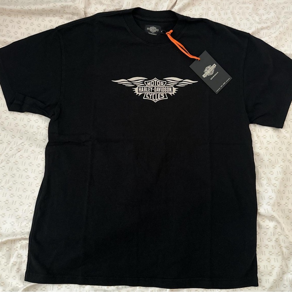 Harley-Davidson Black Tee with Iconic Logo